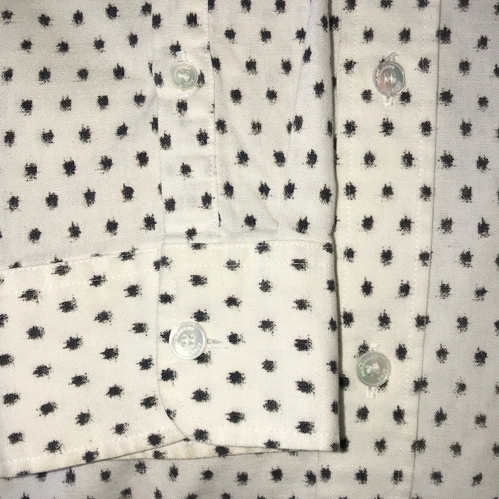COPY - Burberry Long Sleeve Stretch Cotton Poplin Shirt L - Picture 4 of 8